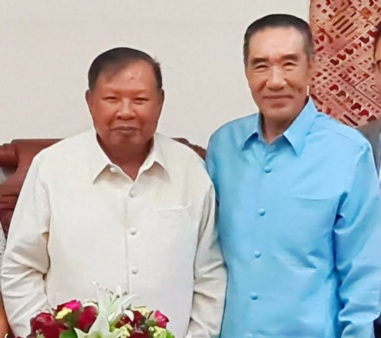 金三角经济特区赵伟主席赴万象拜会老挝国家领导人并赴川圹等省开展投资考察
