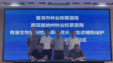 云南两边境州市签订“跨区域联合防治框架协议”