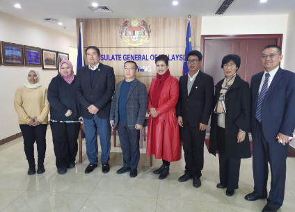 协会领导拜访马来西亚驻昆明总领事馆