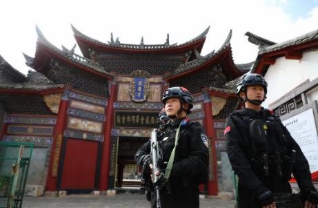 日均3.5万警力！云南公安护航群众欢度春节