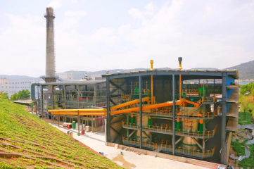 我公司参建的云南七甸产业园区生物质气化燃气、天然气双能源集中智慧供热（一期）项目投产