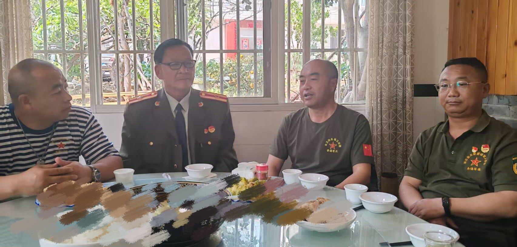 云南祥云县关爱退役军人协会第五学习活动小组召开工作会议