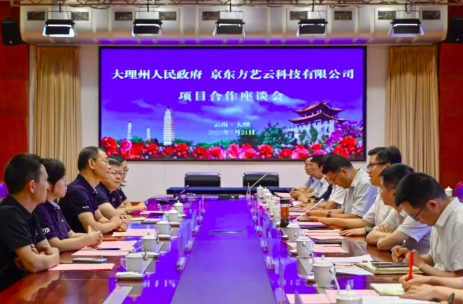关注｜大理州与京东方艺云科技有限公司举行项目合作座谈会暨合作协议签约仪式