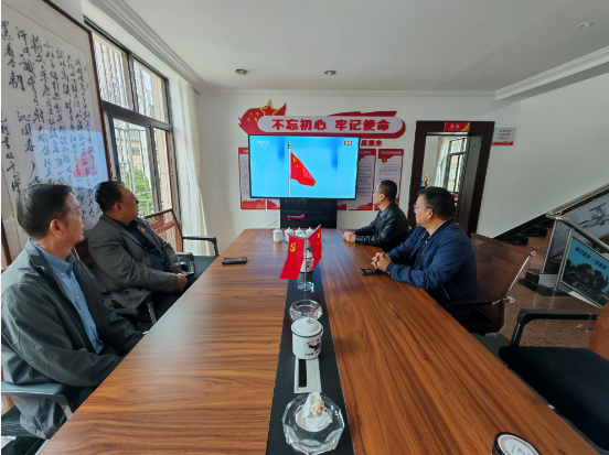 研究会集中收看9·30烈士纪念日活动