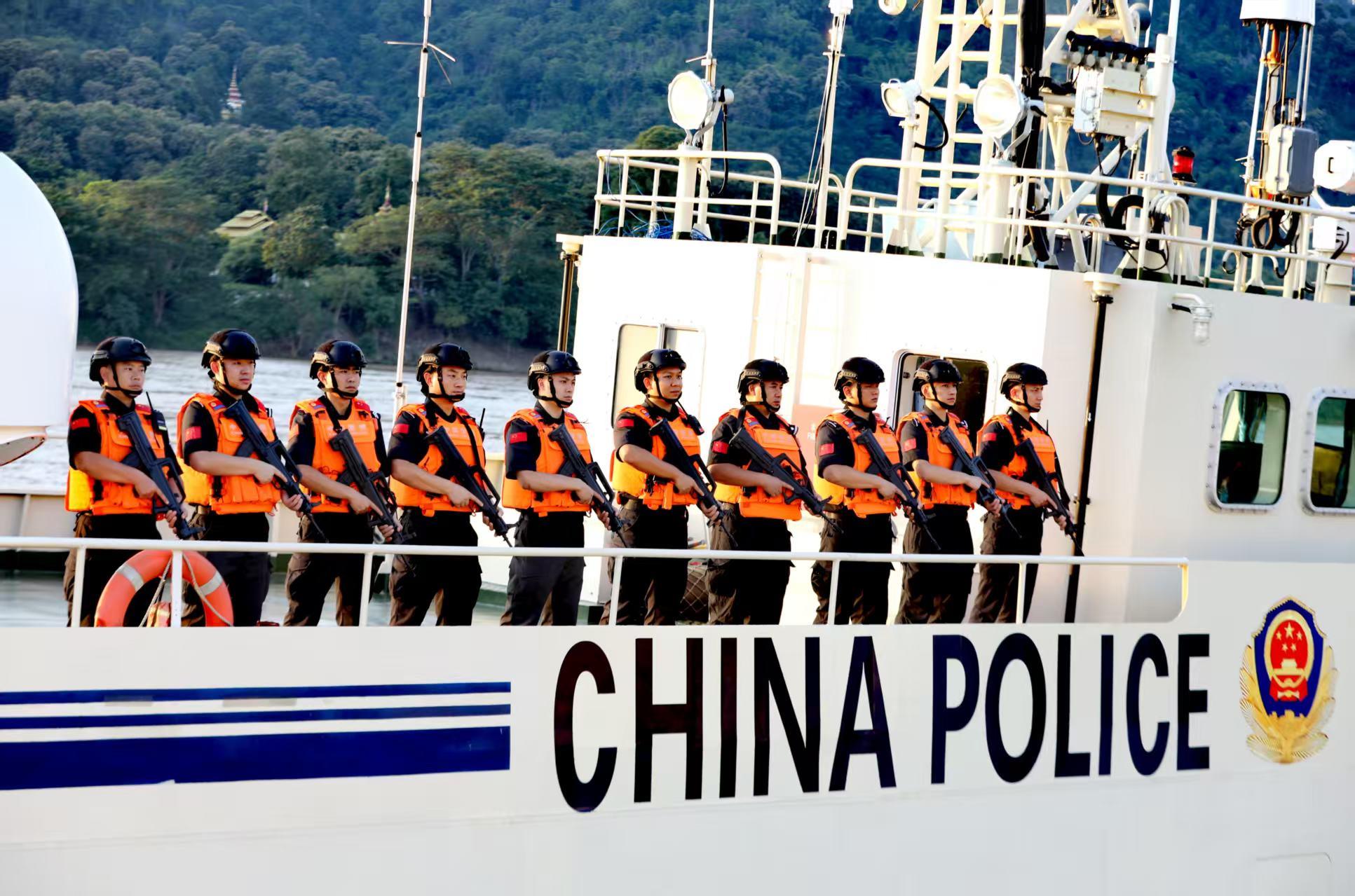 第158次中老缅泰湄公河联合巡逻执法行动 圆满结束