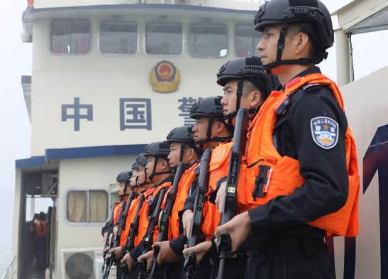 第161次中老缅泰湄公河联合巡逻执法