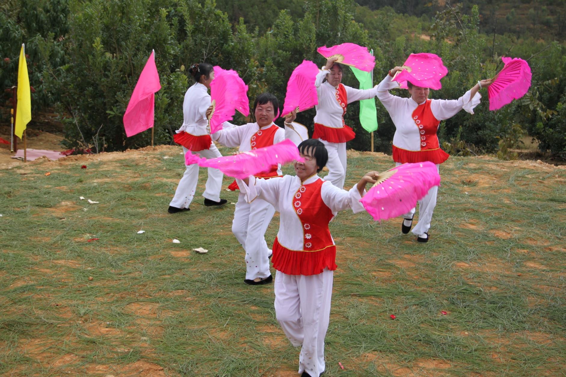 云南祥云县乡村文化气息浓郁