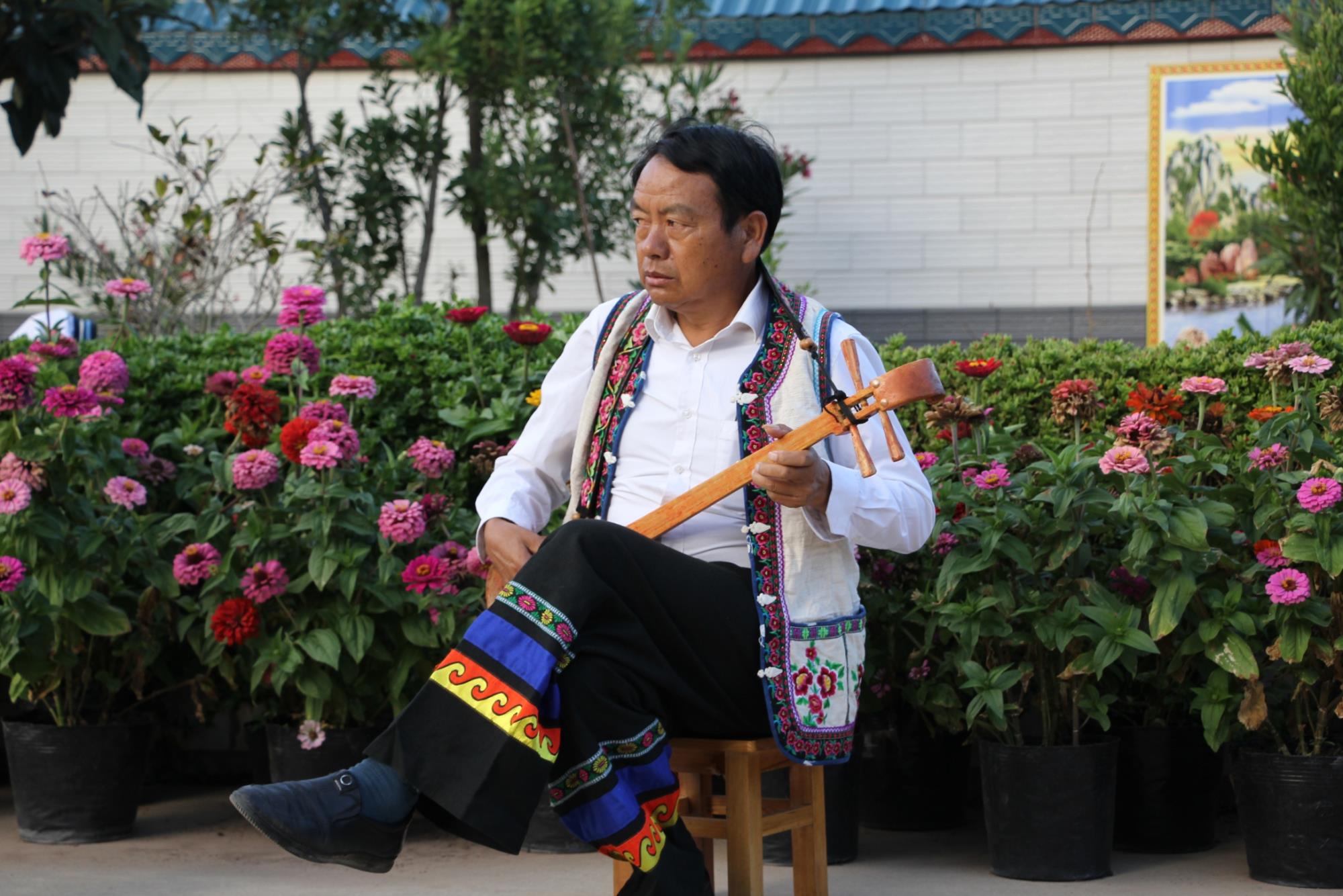 云南祥云县黄草岭：弹起弦子唱欢歌