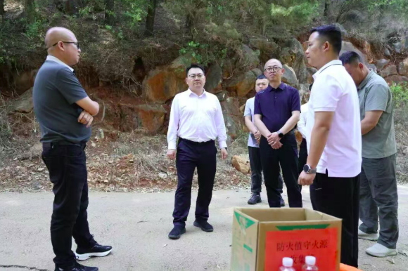 蒋俊在巡林检查森林防灭火工作时强调：压实责任、严防死守，全力守护人民群众生命财产和森林资源安全！