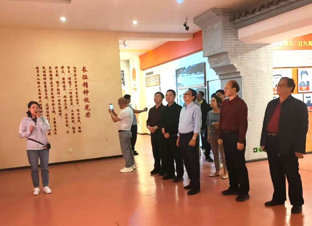 讲好老区红色历史  助力老区振兴发展 云南省老促会协同省民族学会等调研会泽县红色文化资源