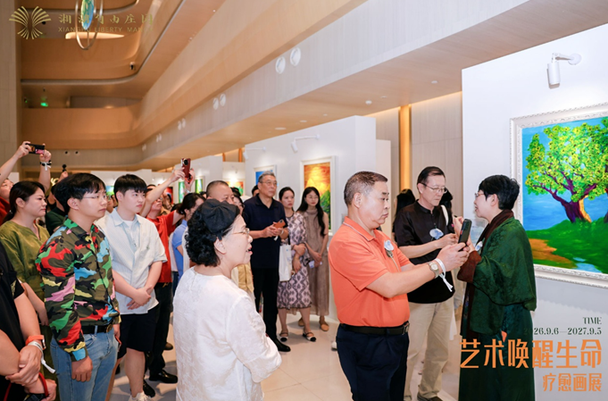 杭州湘湖自由庄园【艺术唤醒生命论坛暨艺术家操驰个人作品展】开幕